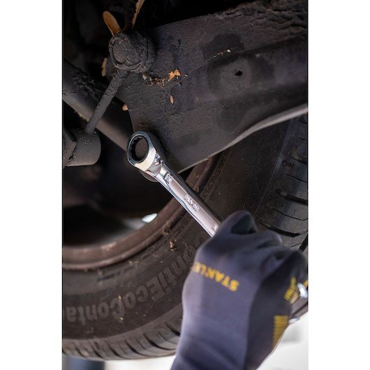 Stanley FMMT82849-0 rachet skruen�gle Krom-vanadium-st�l 8,9,10,11,12,13,14,15,16,17,18,19 mm 72 stk Rustfrit st�l #7