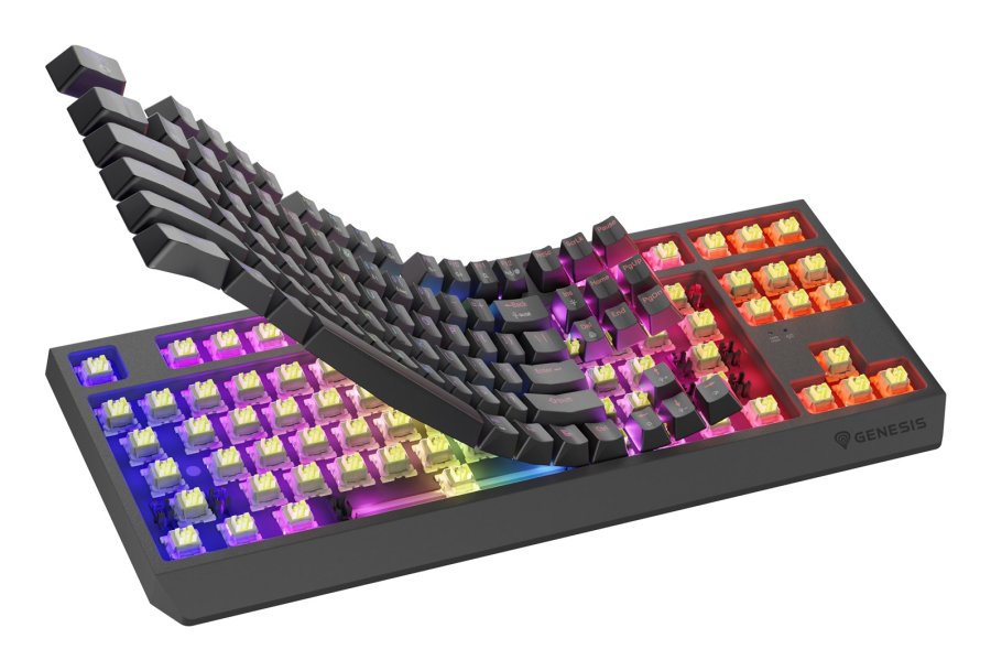 GENESIS Thor 230 TKL tastatur Spil USB + RF Wireless + Bluetooth QWERTY US engelsk Sort #5