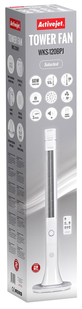 Activejet Selected WKS-120BPJ ventilator Hvid #22