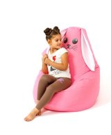 Puf GO GIFT Pink Oxford 105 x 80 cm #3