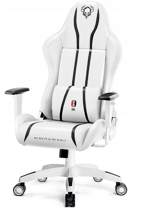 Diablo X-ONE 2.0 Normal gaming-stol hvid og sort #3
