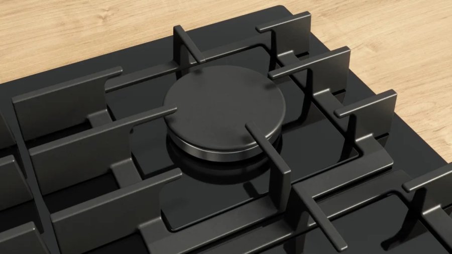 Bosch PRP6A6H40 kogeplade Sort Indbygget 60 cm Gaskomfur 4 zone(s) #5