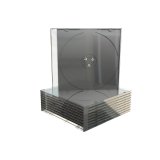 MediaRange BOX21 optisk disk etui Smykkeboks 1 diske Sort, Transparent #1