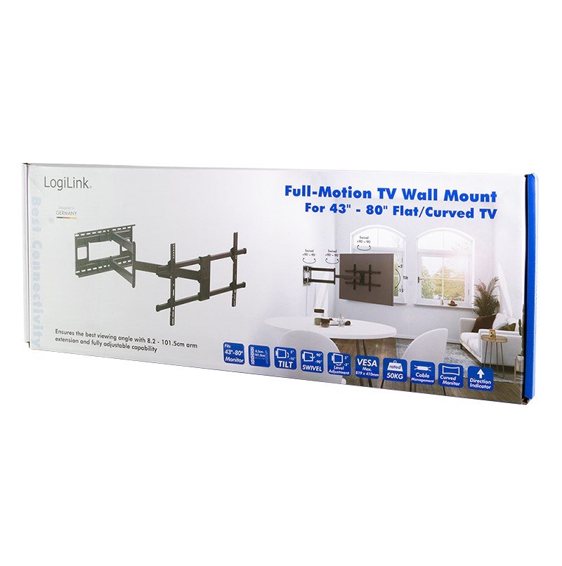 LogiLink BP0138 tv-beslag 2,03 m (80