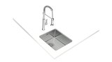 Teka BeLinea RS15 34.40 Undermonteret hndvask Rektangulr Rustfrit stl #3