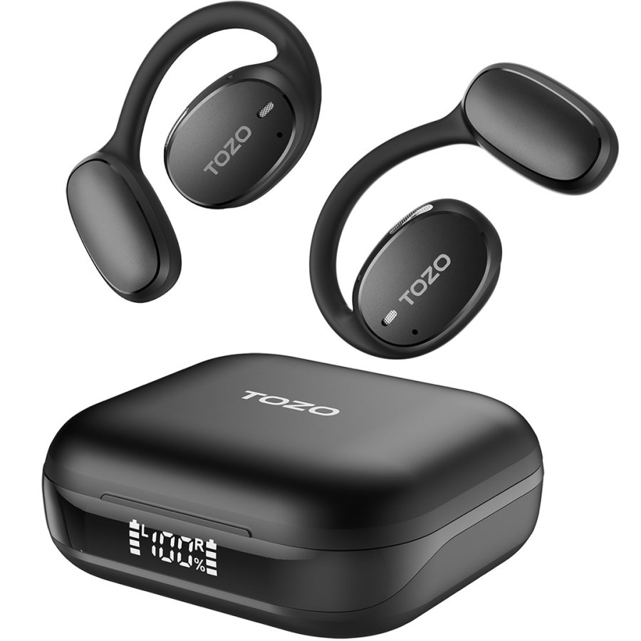 TOZO OpenEgo True Wireless Stereo (TWS) Kostne USB Type-C Bluetooth Headset Sort #1