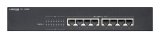 GS-1208P Ikke administreret Gigabit Ethernet (10/100/1000) Str�m over Ethernet (PoE) 1U Sort #1