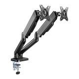 Desktop Swivel Mount for Two LCD Monitors Gas Spring #7