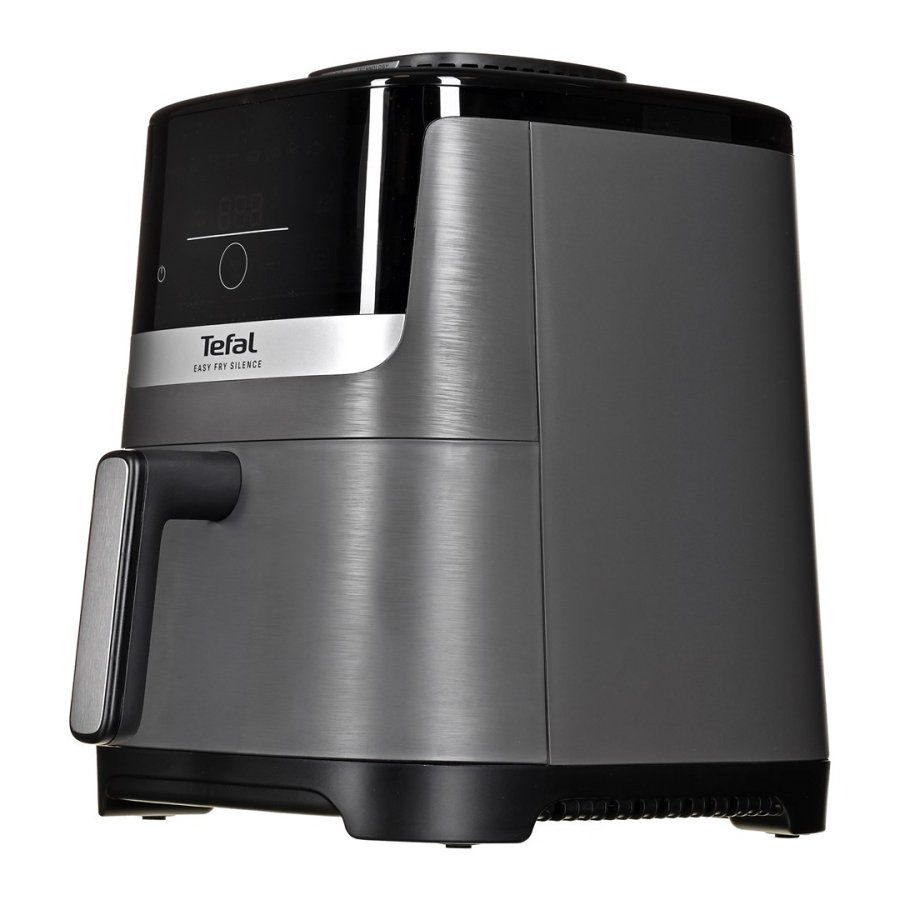 Tefal Easy Fry Silence EY551HE0 frituregryde Enkelt 5 L Enkeltstende Varmluftsteger Sort, Gr, Rustfrit stl #2