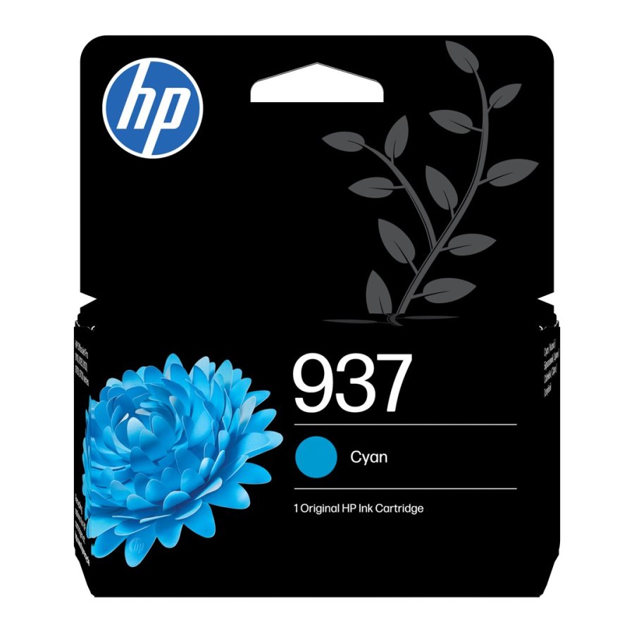 HP 937 original bl�kpatron, cyan #1
