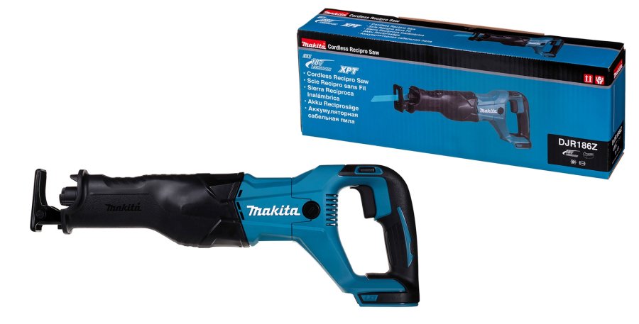 Makita DJR186Z frem- og tilbagegende sav Sort, Bl #10