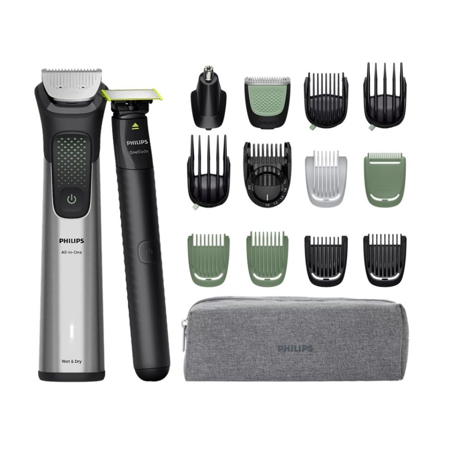 Philips MG9535/15 sk�g- og h�rtrimmer Rustfrit st�l 27 Lithium-Ion (Li-Ion) #1