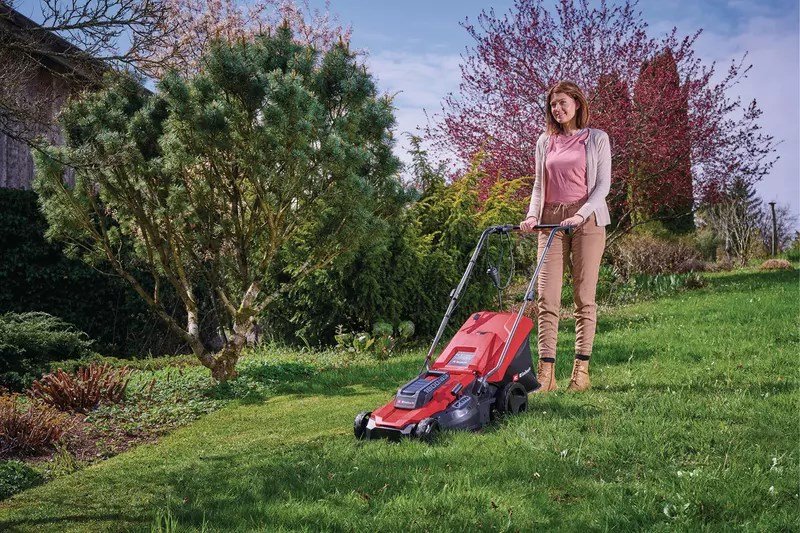 Einhell GC-EM 1800/43 Skubbe plneklipper Vekselstrm Sort, Rd #3
