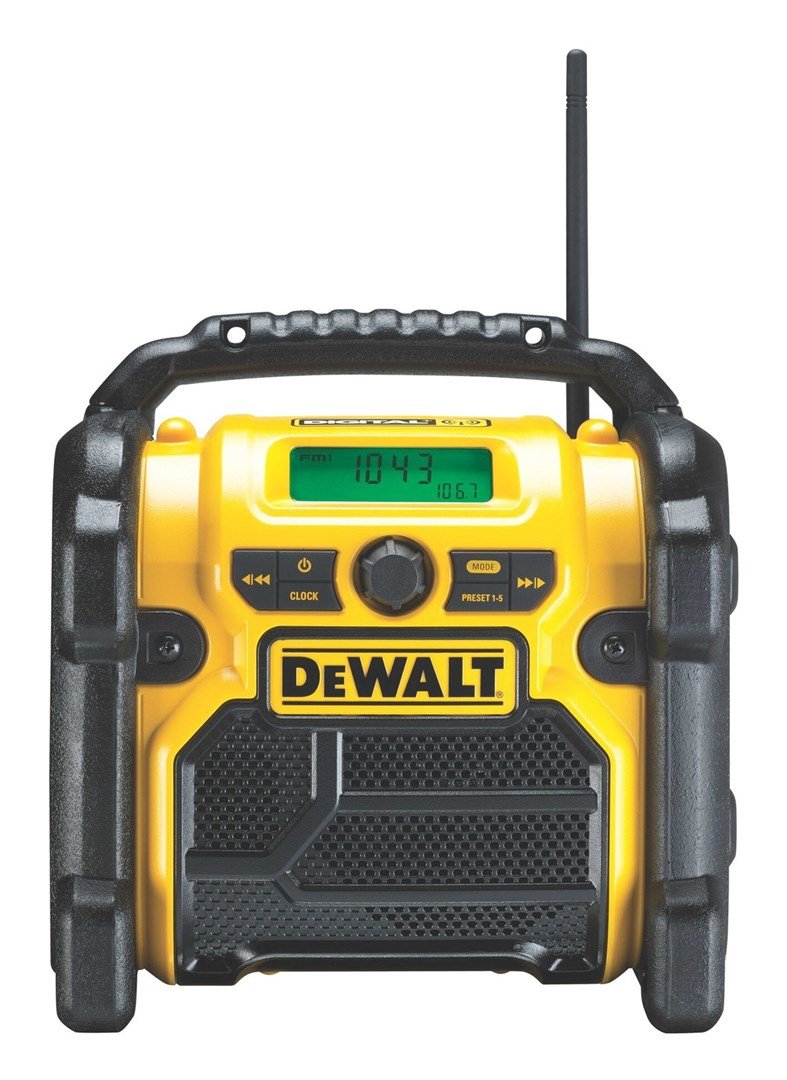 DeWALT DCR020-QW radio Brbar Digital Sort, Gul #4