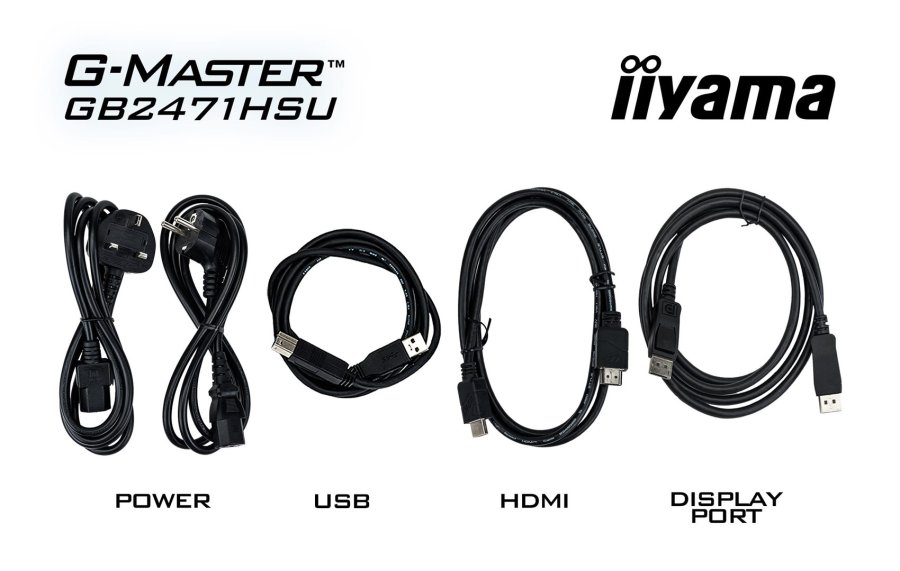 iiyama G-MASTER GB2471HSU-B1 computerskrm 60,5 cm (23.8