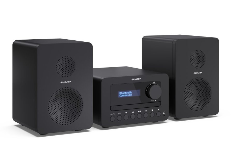 Sharp TOKYO DAB+ HI-FI Micro System Home audio micro system 40 W Sort #1