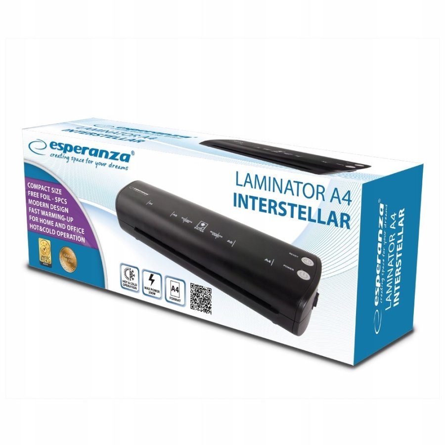 Esperanza EFL004 lamineringsmaskine Sort #4