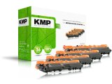 KMP MULTIPACK B-T58V tonerpatron 4 stk Kompatibel Sort, Bl�, Magenta, Gul #1