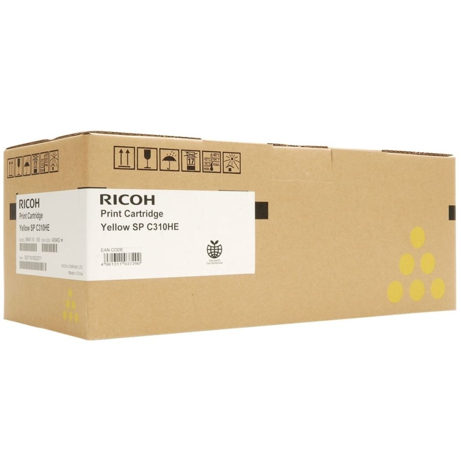 Ricoh 406482 tonerpatron 1 stk Original Gul #1