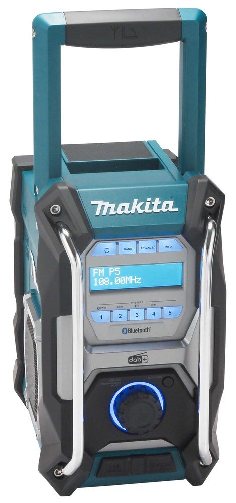 Makita MR004G radio Arbejdsomrde Analog & digital Sort, Grn #9
