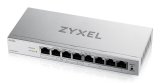 Zyxel GS1200-8HPV3 Administreret L2 Gigabit Ethernet (10/100/1000) Str�m over Ethernet (PoE) Desktop Gr� #1