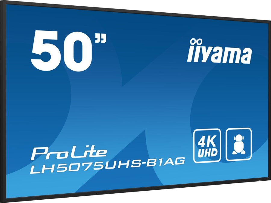 iiyama LH5075UHS-B1AG skilte display Digital fladpaneldisplay 125,7 cm (49.5