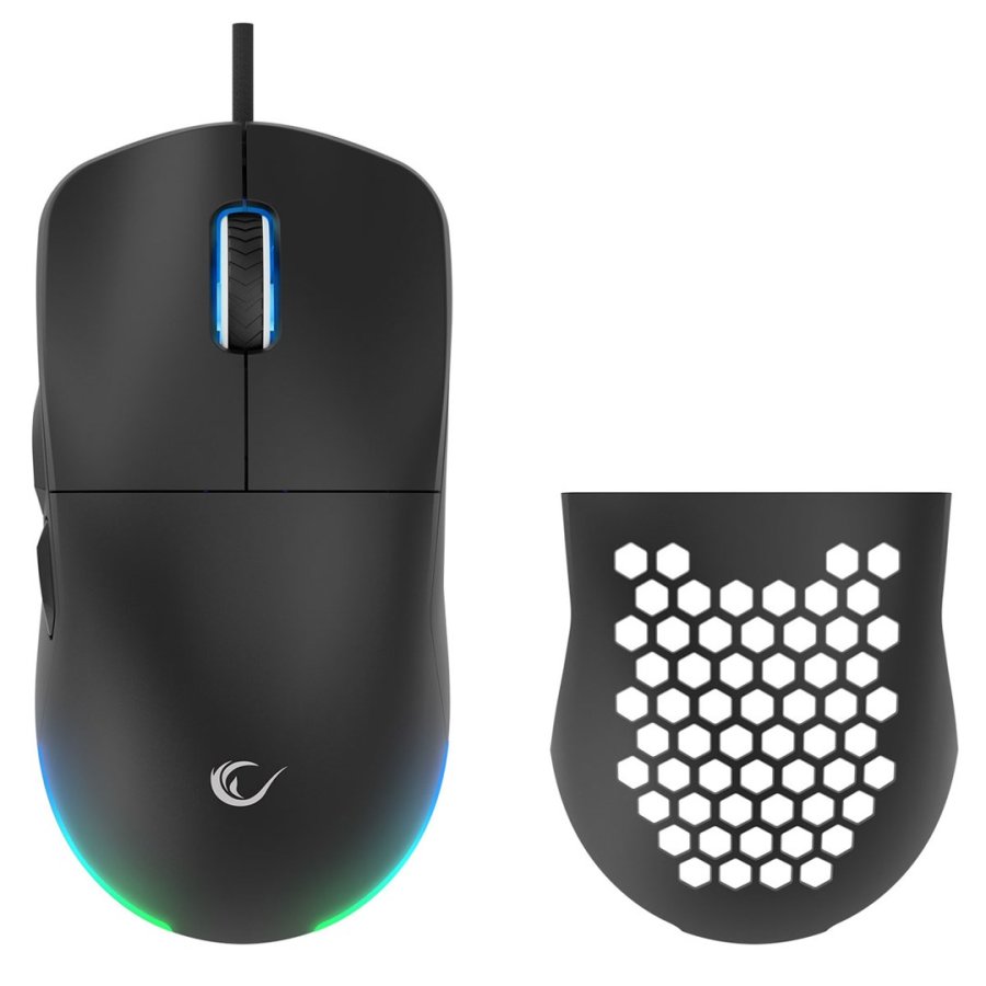 RAMPAGE KABELFORBUNDET GAMING MUS 12800 DPI BLINK BLACK #2