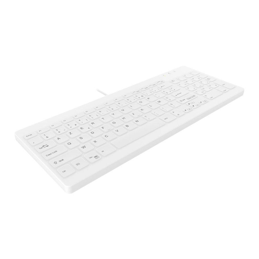 Contour Design Active Key AK-C7012 tastatur Medicinsk USB Fransk Hvid #2