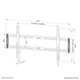 Neomounts WL30-550BL18 tv-beslag 2,18 m (86