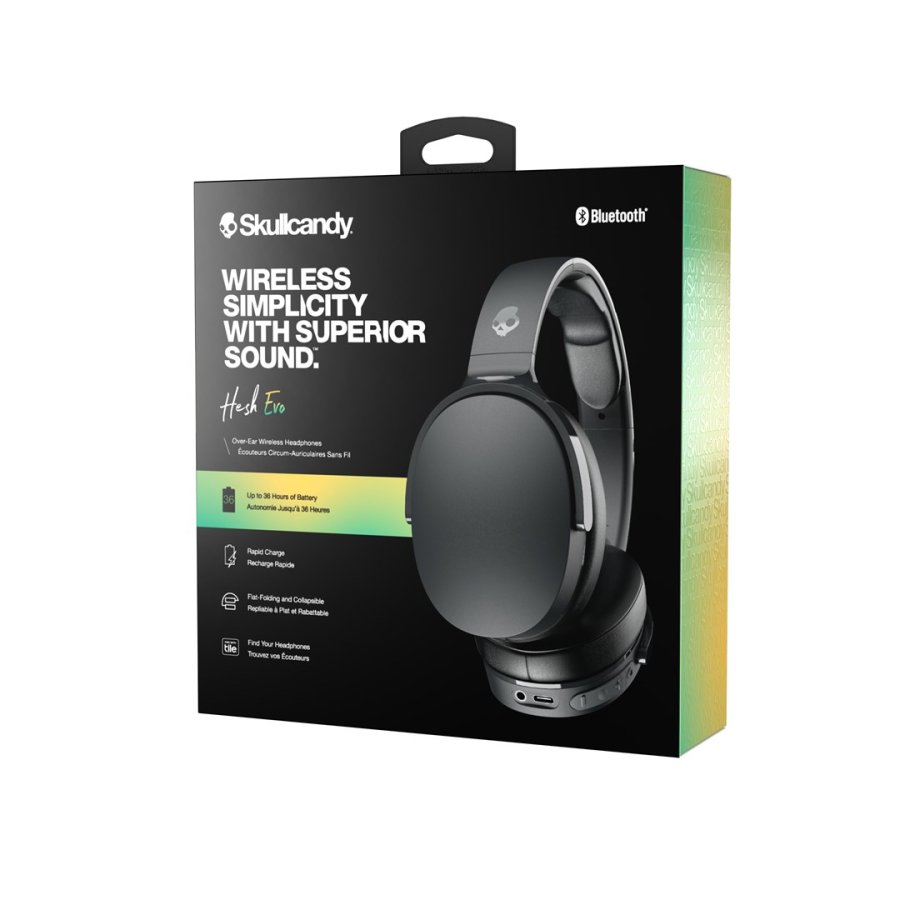 SKULLCANDY Hovedtelefon Hesh EVO Over-Ear Trdls Sort #5