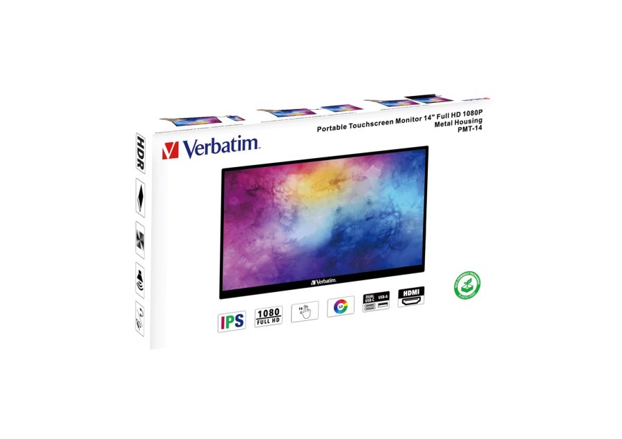 Verbatim 49591 computerskrm 35,6 cm (14