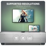 Axagon HMC-UFO USB-C Hub M.2 SATA/NVMe 1 Gbit/s Ethernet 384 kHz Audio Ledningsfrt USB 3.2 Gen 2 (3.1 Gen 2) Type-C Sort #13