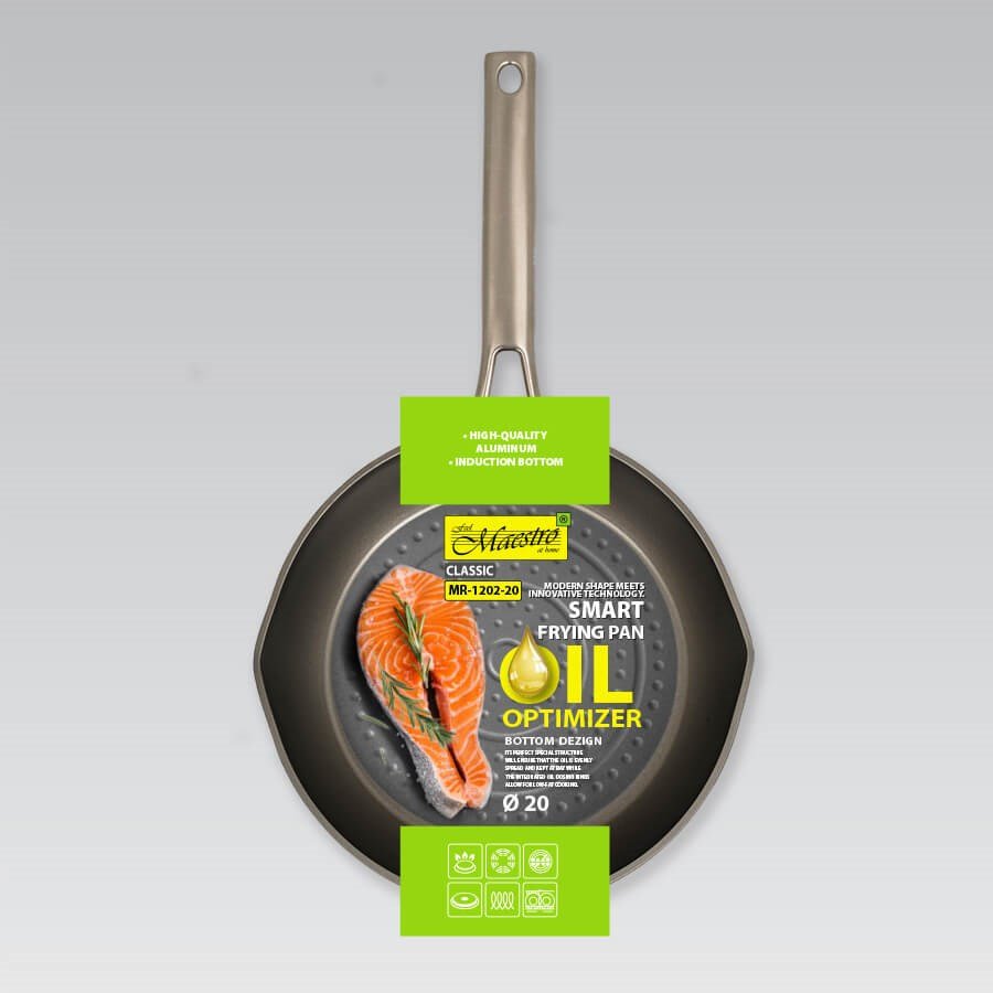 Smart stegepande MAESTRO MR-1202 (MR-1202-20) 20 cm Sort, Gr #16