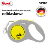 Flexi New NEON 5 m Sort, Gul Hund Fleksibel hundesnor #6