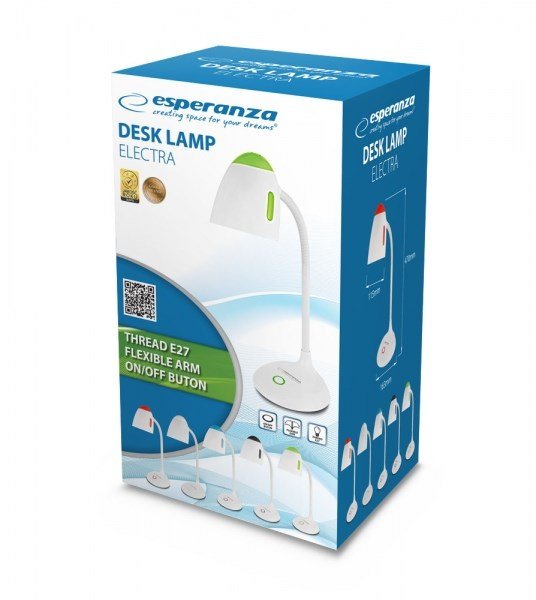 Esperanza ELD110W bordlampe E27 12 W LED Hvid #4