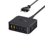 Baseus E0120T00 oplader til mobil enhed Universel Sort Vekselstr�m Hurtig opladning Indend�rs #1