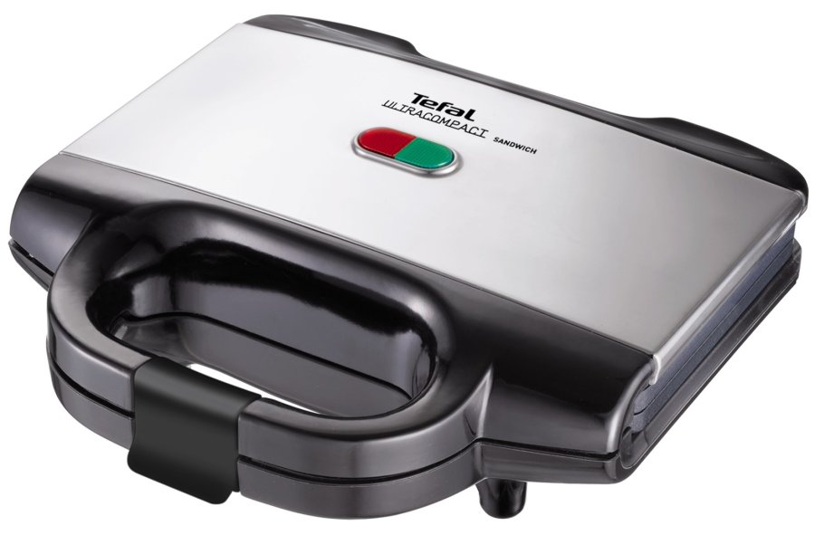 Tefal Ultracompact sandwichtoaster 700 W Sort, Rustfrit stl #1