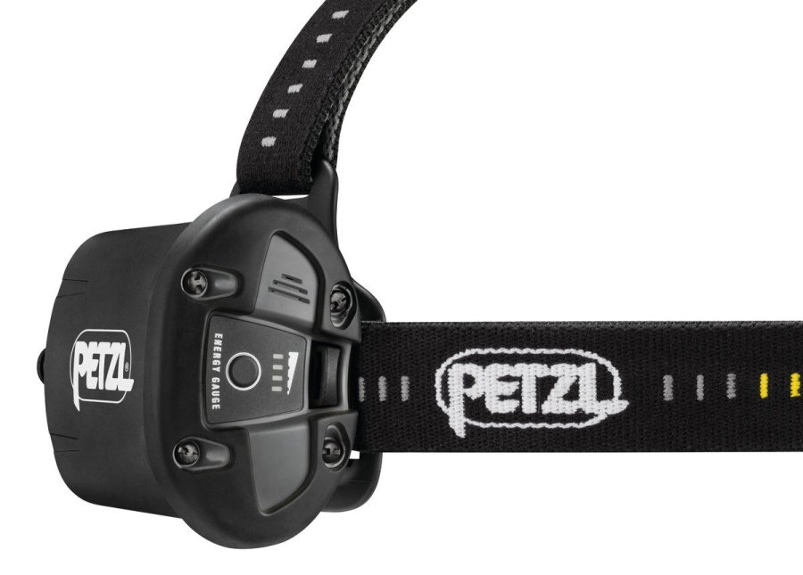 Petzl Duo S Sort, Gul Hovedb�nd lommelygte #5
