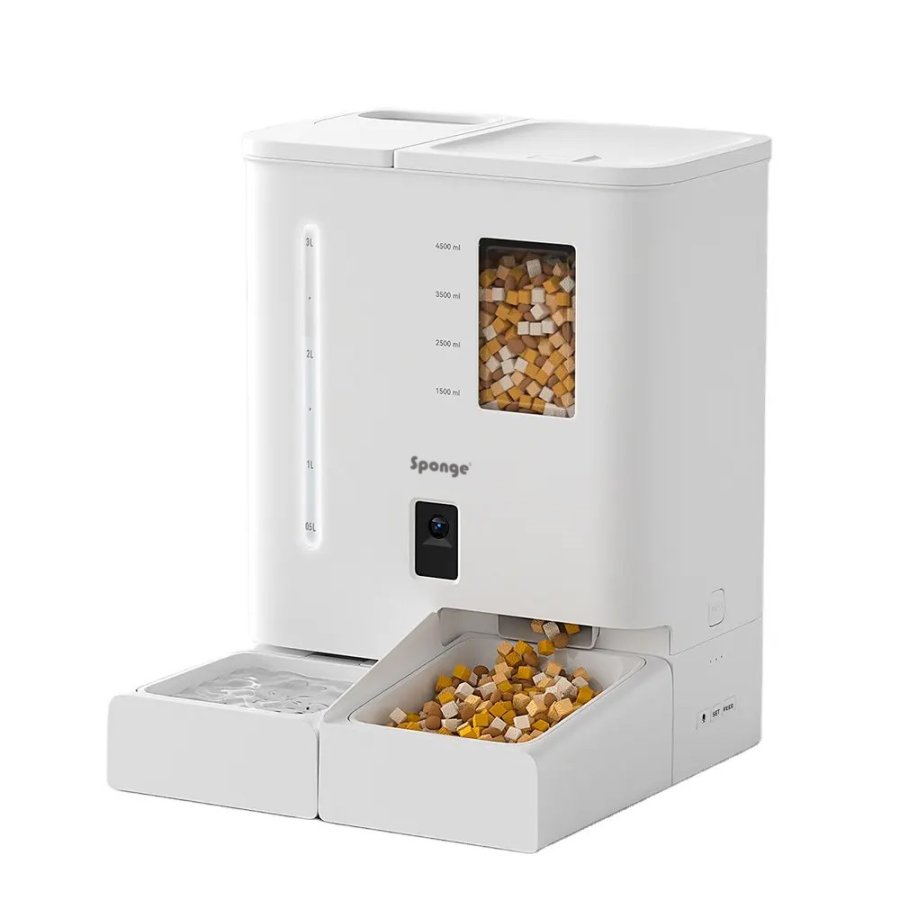 SPONGE Pet Feeder Smart Dual - intelligent foderdispenser til kledyr  5l #1