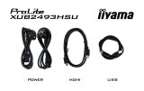 iiyama XUB2493HSU-B7 computerskrm 60,5 cm (23.8