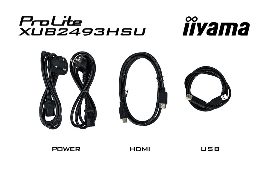 iiyama XUB2493HSU-B7 computerskrm 60,5 cm (23.8