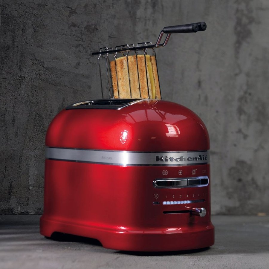 KitchenAid 5KMT2204EER 7 2 skive(r) 1250 W R�d, Rustfrit st�l #5