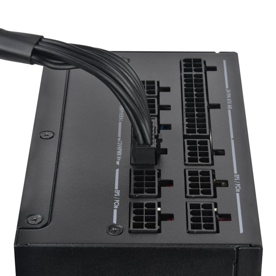 Silverstone DA1000R Gold enhed til str�mforsyning 1000 W 20+4 pin ATX ATX Sort #8