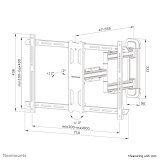 Neomounts WL40S-850BL16 tv-beslag 177,8 cm (70