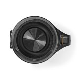 Bluetooth Party Boombox | 6 timer | 2.0 | 120 W | Medieafspilning: AUX / Micro SD / USB | IPX5 | Kan parres | Brehndtag | Fest lys | Sort #5