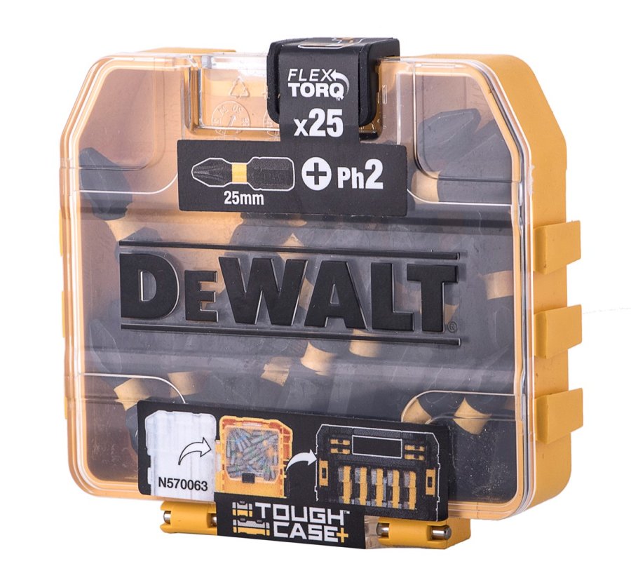 Skruetrkkerbits 2x25/25stk. DT70555T DEWALT #4