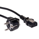 Akyga AK-PC-06A el-ledning Sort 3 m CEE7/7 IEC C13 #3