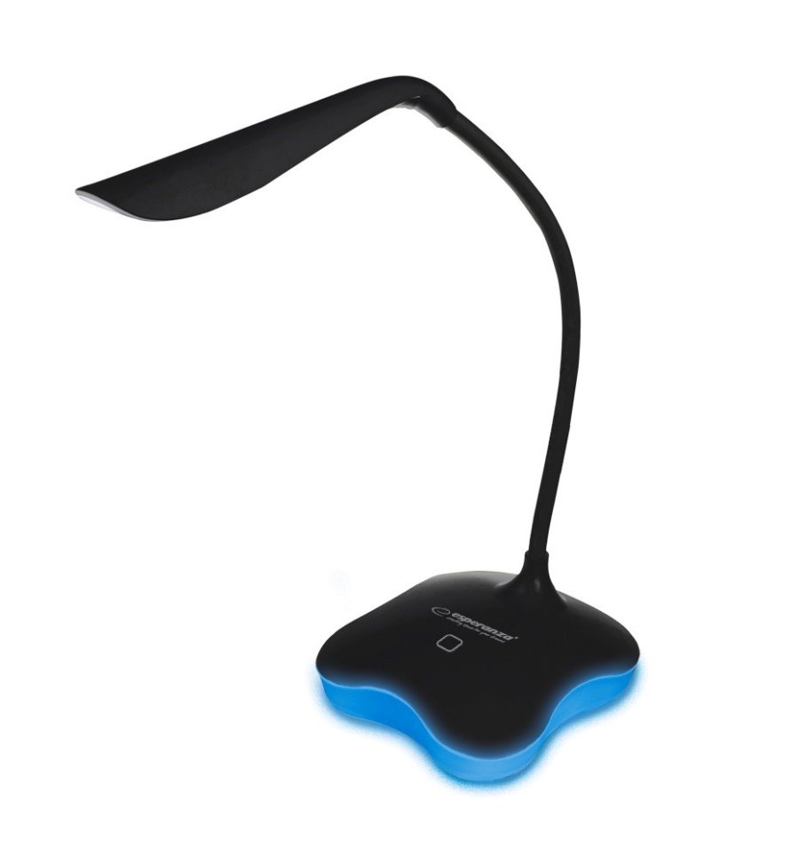 Esperanza ELD105K bordlampe 3 W LED Sort #7