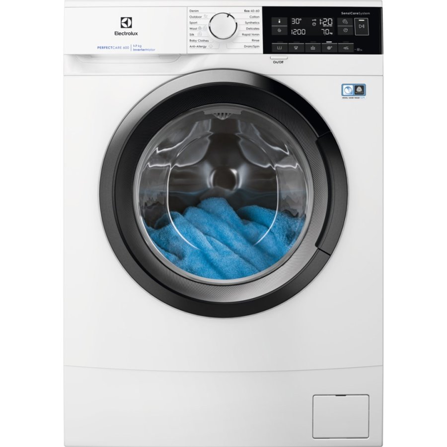 Electrolux EW6SN347SP vaskemaskine Front-lsning 7 kg 1400 rpm Hvid #1