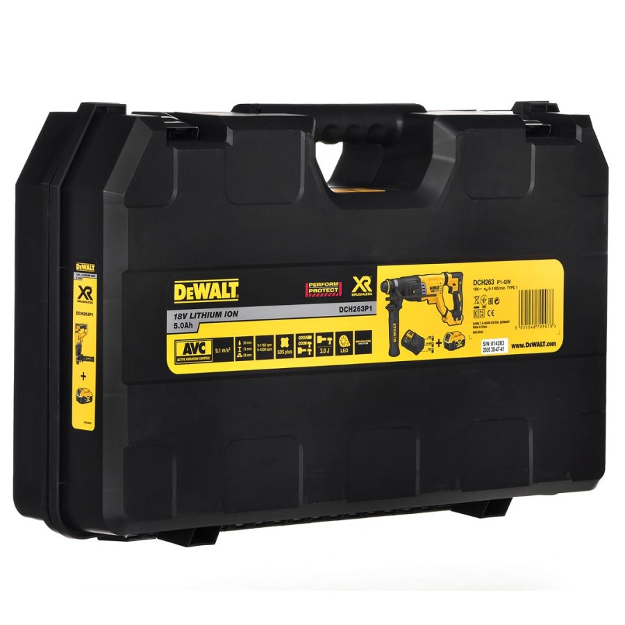 DeWALT DCH263P1-QW hammerbor SDS-plus 1165 rpm #8